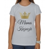 Zestaw koszulka damska + body Mama księżniczki córka królowej